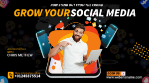 Black Social Media Workshop Digital Display Template