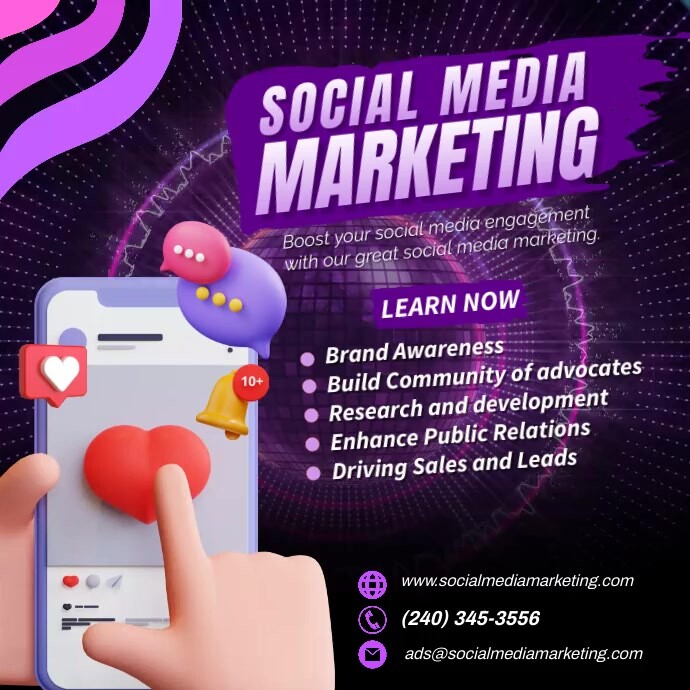 Social Media Marketing Ads Template | PosterMyWall