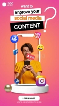 social media marketing Indaba yaku-Instagram template