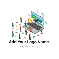 Social Media Marketing Logo template