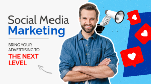 social media marketing services YouTube-miniature template