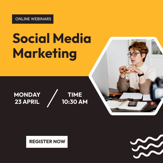 social media marketing template PosterMyWall