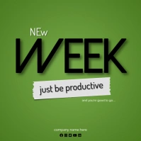 social media post Carré (1:1) template