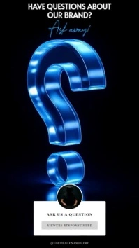 Social media question box instagram story design template Indaba yaku-Instagram