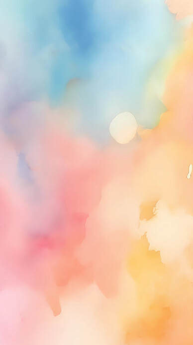 Soft Abstract Watercolor Background with Pastel Brush Texture wallpaper Instagram Story template