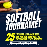 softball Square (1:1) template