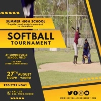 SOFTBALL VIDEO TEMPLATE.C Carré (1:1)