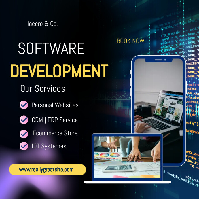 Copy of Software Development | PosterMyWall