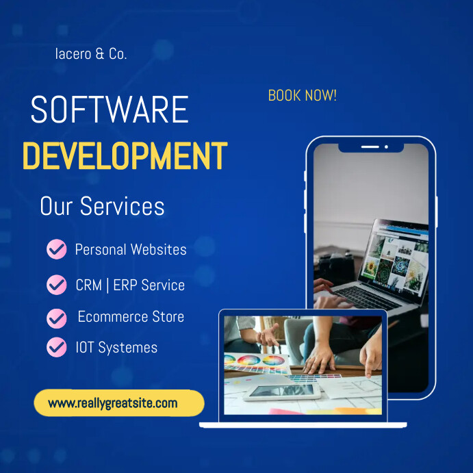 Software Development Template | PosterMyWall