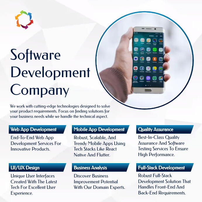 software development services flyers Template | PosterMyWall