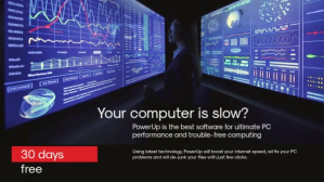 Czarny PC Performance Software Facebook-covervideo Template