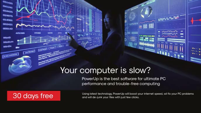 Software Promotion Sale Facebook Video Template | PosterMyWall