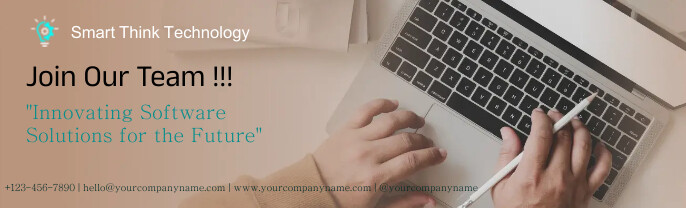 Software Solution LinkedIn Banner Template | PosterMyWall