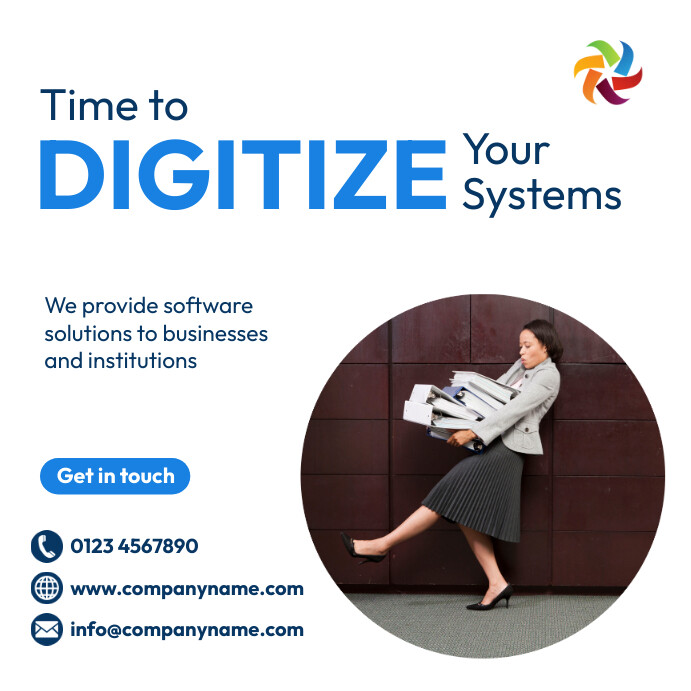 Plantilla de software solutions flyer | PosterMyWall