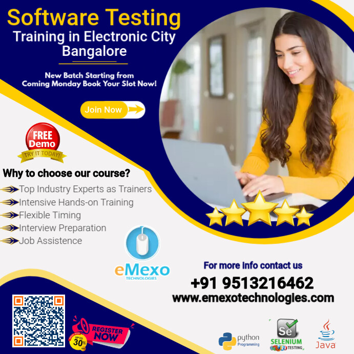 Software Testing CertificationTraining Template | PosterMyWall
