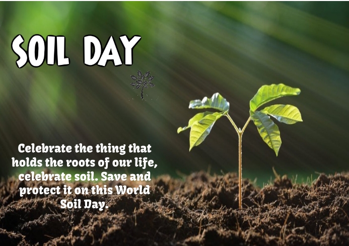 Soil day A4 template