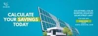 Solar Company Ad Facebook Cover Photo template
