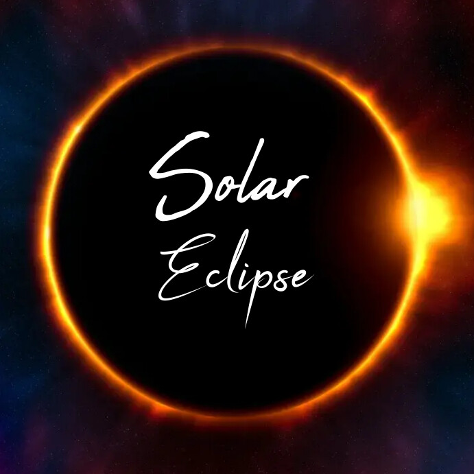 Solar Eclipse Online Greeting Cards 2024 Template PosterMyWall Solar eclipse online greeting cards 2024 template postermywall