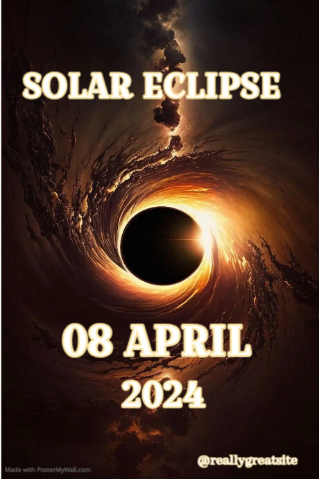 Copy of Solar Eclipse Poster Design | PosterMyWall