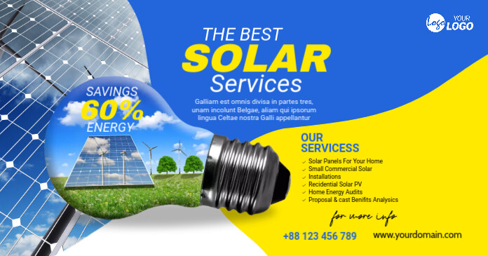 Solar Energy Ad Template | PosterMyWall