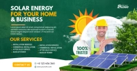 Solar Energy Ad Template Imagem partilhada do Facebook