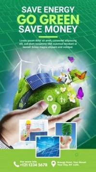 Solar Energy Ad Template Instagram Story