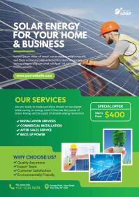 Solar Dealflyer Solar Energy Flyer Template | PosterMyWall