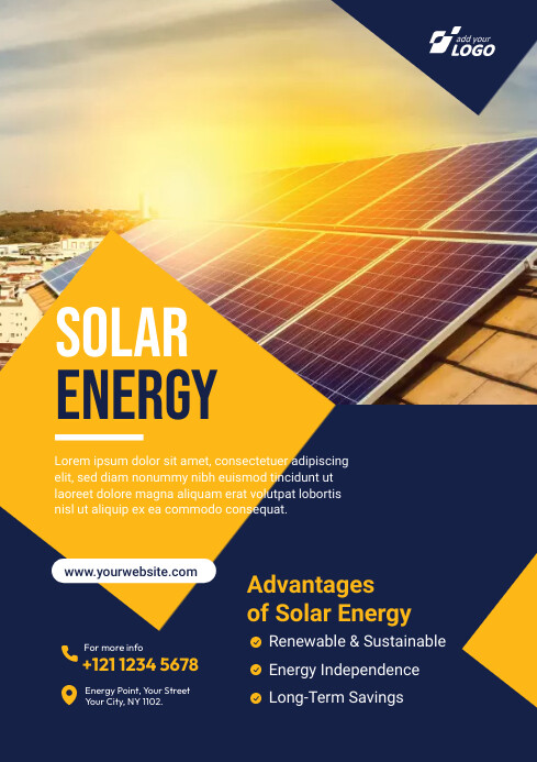 Solar Fliers Solar Energy Flyer Template | PosterMyWall