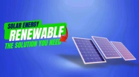 solar energy renewable Miniatura de YouTube template