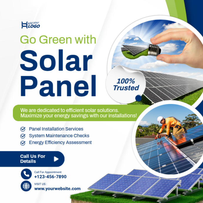 solar energy services Template | PosterMyWall