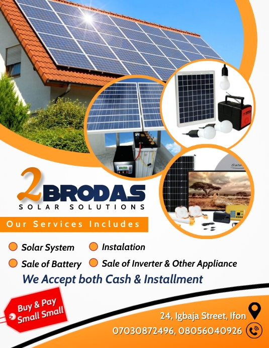 Solar Energy Solution flyer Template (1) PosterMyWall
