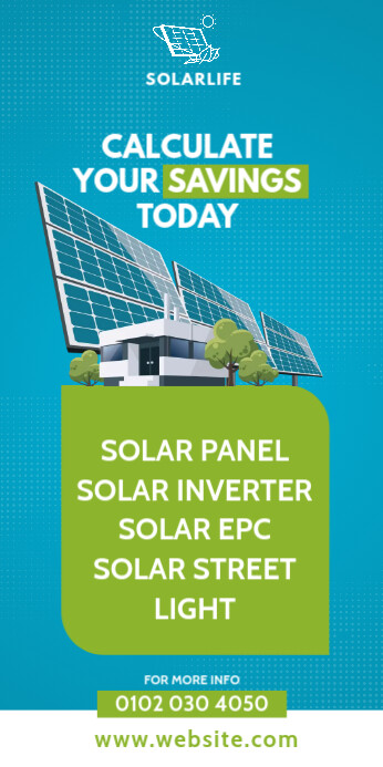 Solar Panel Advert Solar Panel Ad Template | PosterMyWall