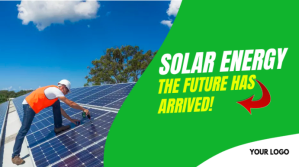 Green solar panel installation services YouTube-miniature Template