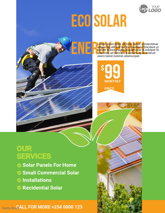 Solar Panel Sale Flyer Template | PosterMyWall