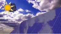 Solar panels sun energy eco friendly Miniatura de YouTube template