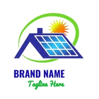 solar plate logo solar panel logo energy logo template