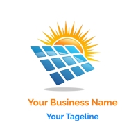 Tech and solar system Business logo Template | PosterMyWall