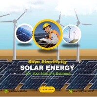 Solar energy video ad template | PosterMyWall