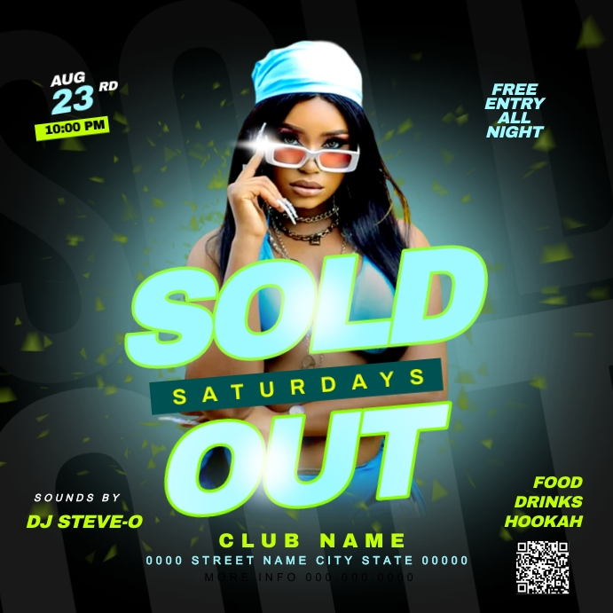 Sold out Template | PosterMyWall