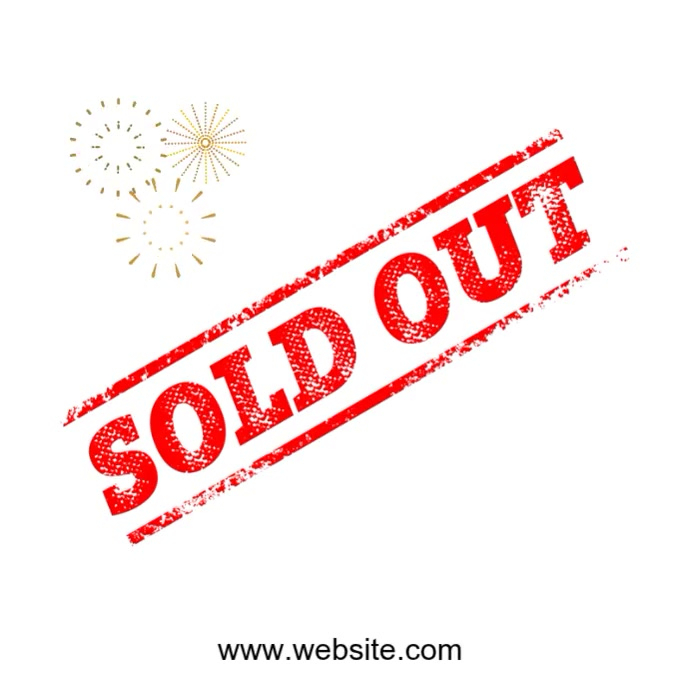 sold out sign | PosterMyWall
