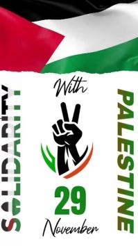 Solidarity with Palestine Instagram-Story template