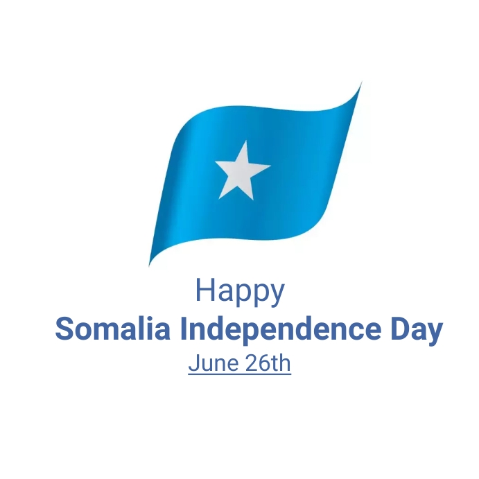 somalia independence day Instagram Post template