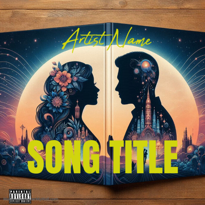 Song Album Cover Album Cover Template PosterMyWall