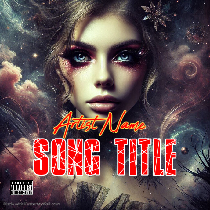 Song Album Cover Art Template PosterMyWall song-album-cover-art-template-postermywall