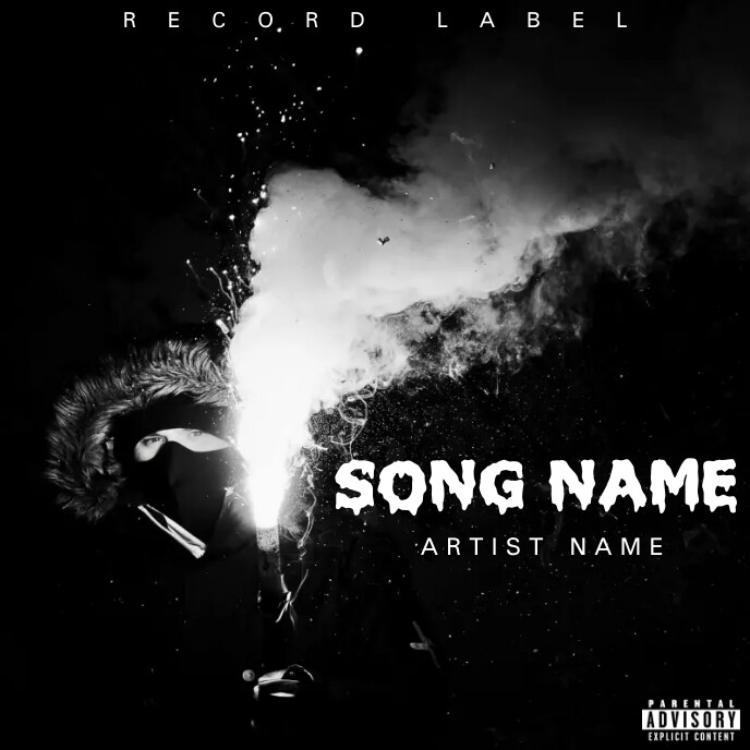 Song album cover design template | PosterMyWall