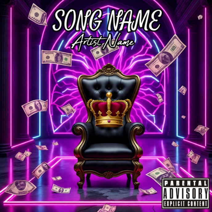 song album cover Template | PosterMyWall