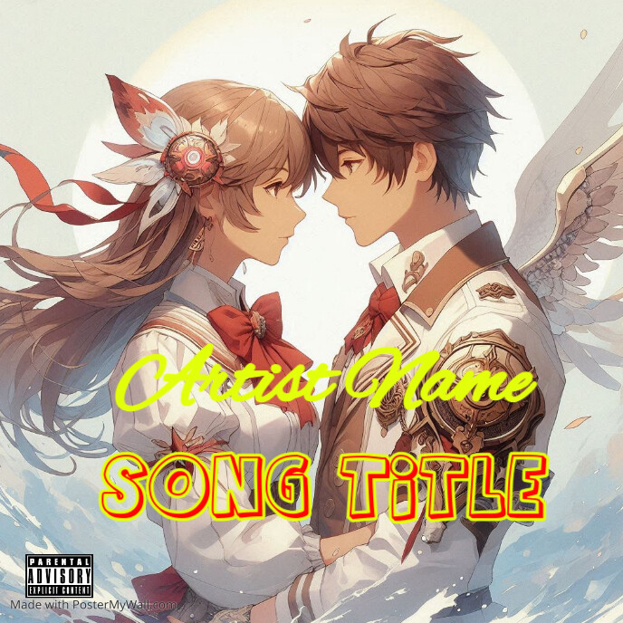 Song/album Example song album cover design Template | PosterMyWall