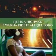 Song Cover Youtube Thumbnail Song Video Template Postermywall