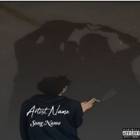 Song Name Album Cover template