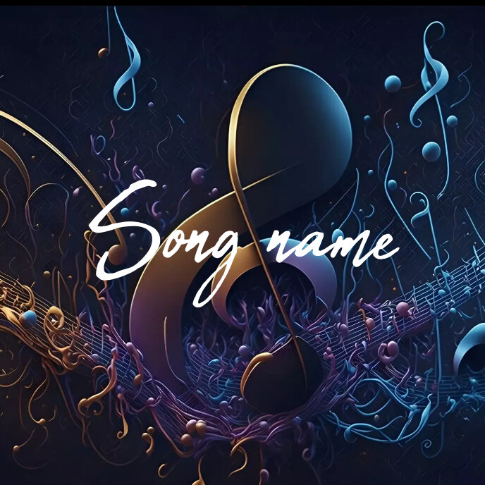 Song name Template | PosterMyWall